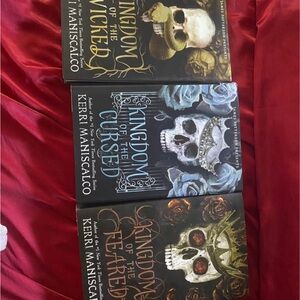 Kingdom Series Book Set with Skull Covers